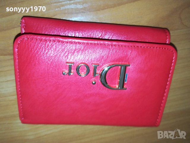 DIOR RED-ВНОС FRANCE 0407231925, снимка 14 - Портфейли, портмонета - 41448302