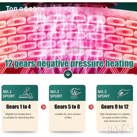 Електрическа вендуза 3 в 1 с интелегентно управление Techniker SC03, снимка 2 - Други инструменти - 48825187