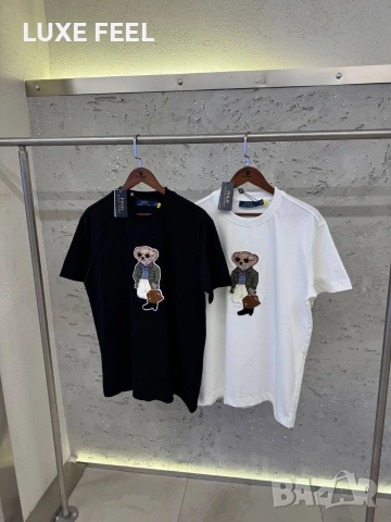 Ralph Lauren 🔹Мъжка Черна Тениска , снимка 2 - Тениски - 53699404