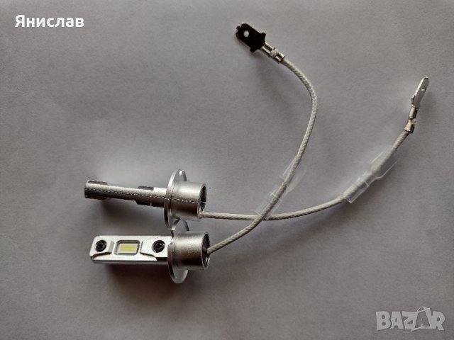 LED крушки Н3, снимка 2 - Аксесоари и консумативи - 44476704