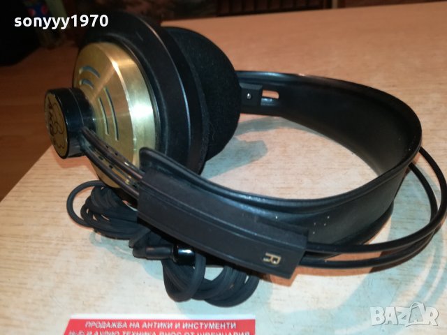 AKG MONITOR-GOLD EDITION 2310211850, снимка 10 - Слушалки и портативни колонки - 34559997