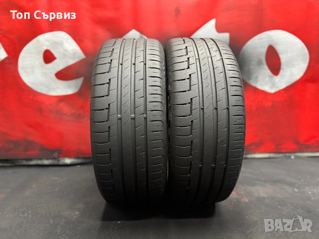 205 55 16, Летни гуми, Continental PremiumContact6, 2 броя, снимка 2 - Гуми и джанти - 53617927