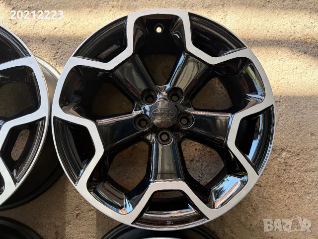 4 броя алуминиеви джанти за Subaru Forester,Outback,Impreza,Legasy 17, снимка 7 - Гуми и джанти - 55952695