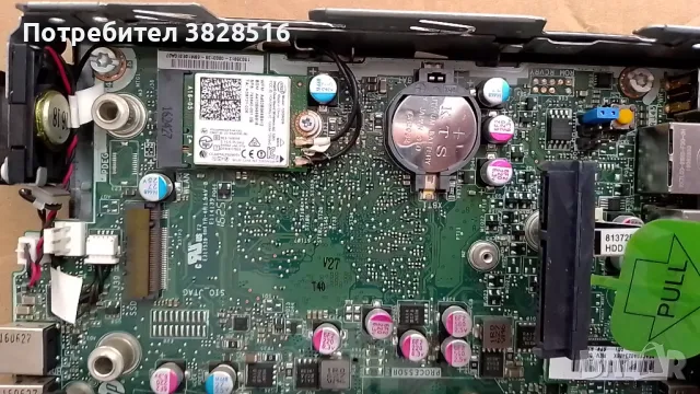 HP prodesk 600 G2 mini, i3 6100T, 8gb ram, ssd 120gb, wifi bt, снимка 8 - Работни компютри - 49137712