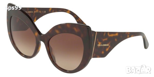 Слънчеви очила Dolce & Gabbana Cat Eye DG4321F502/13, снимка 1 - Слънчеви и диоптрични очила - 41739267
