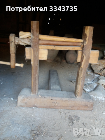 ПРОДАВАМ ДЪРВЕН МАГАН ЗА ПАМУК