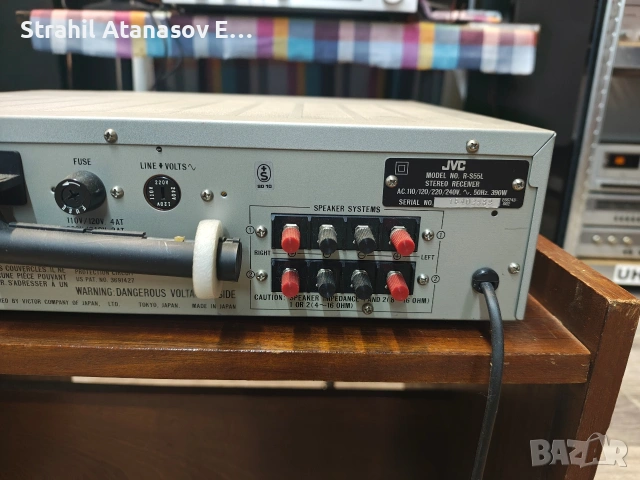 JVC R-S55L Стерео Ресивъри, снимка 11 - Ресийвъри, усилватели, смесителни пултове - 40795871