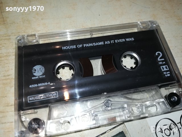HOUSE OF PAIN-ORIGINAL TAPE 0806231007, снимка 7 - Аудио касети - 41037949