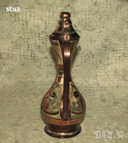 Медна кана за вода, ибрик, снимка 6 - Декорация за дома - 53802030