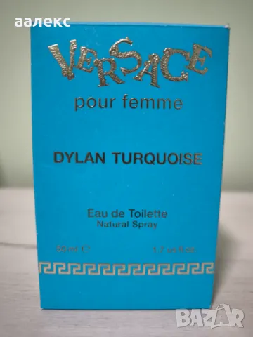 От Англия versace Dylan Turquoise 50 ml, снимка 2 - Дамски парфюми - 48636288