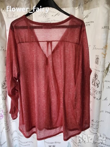 дамска блуза,тип риза,размер 2хл, снимка 1 - Ризи - 44158175