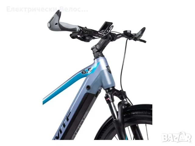 Електрически трекинг велосипед MTF Road 6.5 - Bafang 80 Nm, до 200 км пробег 2 години гаранция, снимка 12 - Велосипеди - 56084609