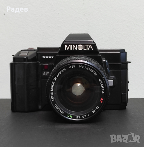 Minolta Maxxum 7000 AF филмов фотоапарат, снимка 2 - Фотоапарати - 44604693