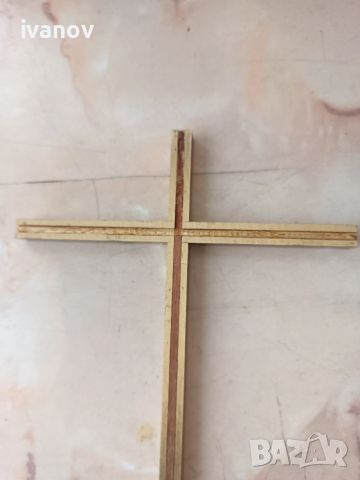 Масивен месингов кръст, снимка 5 - Други ценни предмети - 53758077