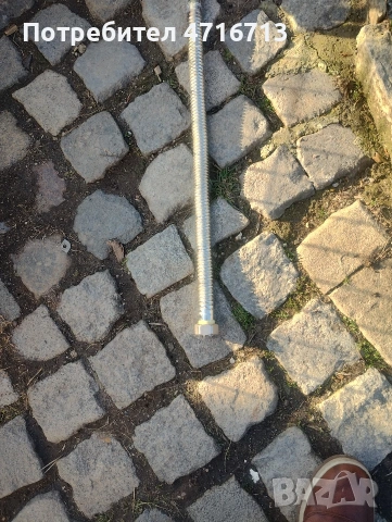 Серпентина от неръждавейка 7 м.дълга и лула , снимка 4 - Други - 53649395