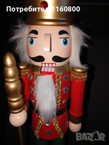 Дървена лешникотрошачка, снимка 3 - Декорация за дома - 52106486