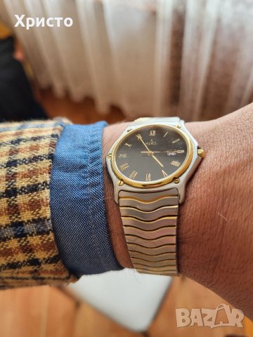18k Ebel Sport Classic 35 mm със злато мъжки часовник за ремонт , снимка 2 - Мъжки - 40498904