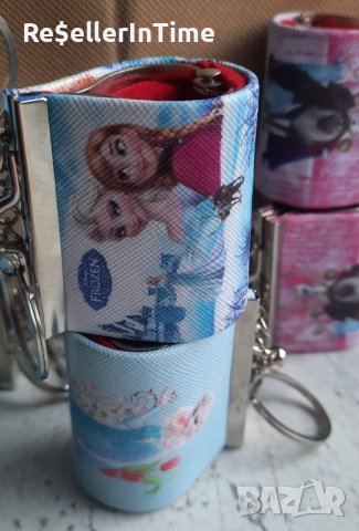Лот от 7 нови ключодържател-портмоне Frozen/ Замръзналото кралство , снимка 5 - Детски портмонета - 44386022