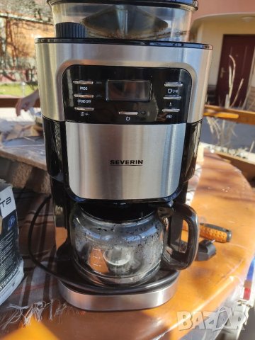 Кафемашина Severin KA 4810 кафе машина с мелачка, снимка 6 - Кафемашини - 39752863