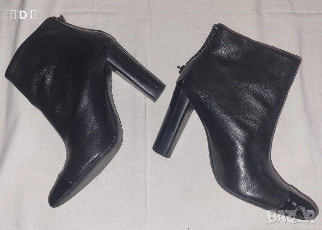 CALVIN KLEIN оригинални боти - естествена кожа 37,5, снимка 7 - Дамски боти - 52636380