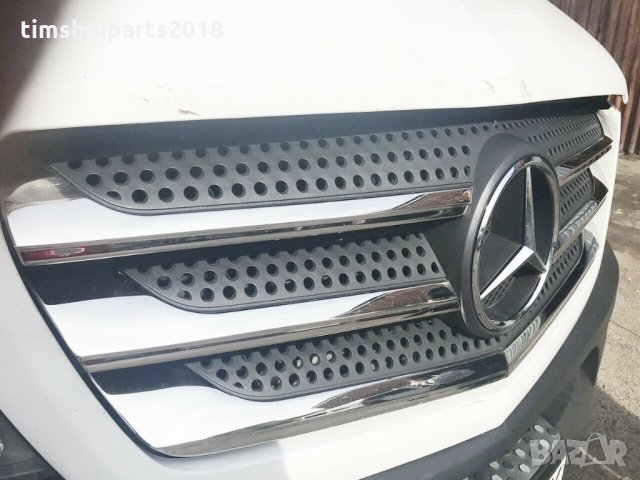 Хромирани лайсни за MERCEDES SPRINTER facelift след 2013 ( предна решетка), снимка 5 - Аксесоари и консумативи - 34371665