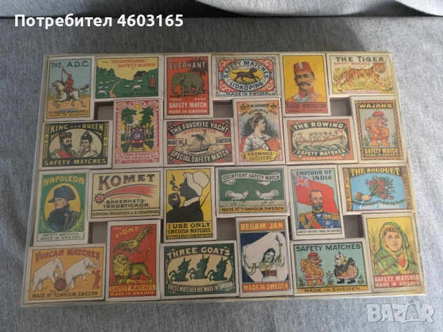 колекция кибрити Швеция 48бр
