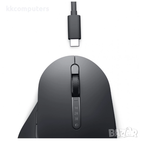 Dell Pro Premium Mouse MS900 Безжична мишка- Bluetooth 5.1 / 2.4 GHz, до 8000 DPI, Track-on-Glass, U, снимка 5 - Клавиатури и мишки - 52928172