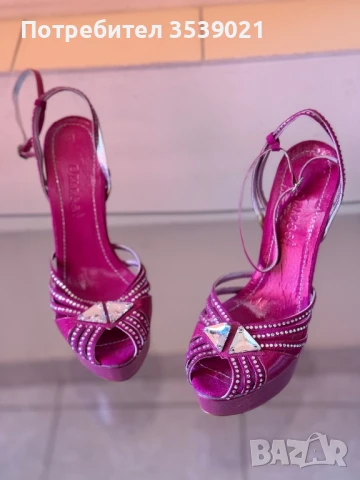 Чисто нови високи токчета размер 38 , снимка 3 - Дамски обувки на ток - 50976913