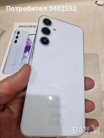 Samsung galaxy A 55 8gb ram 256gb памет, снимка 3 - Samsung - 52925218