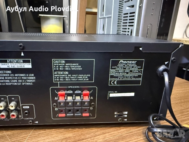 Ресийвър PIONEER SX-209 RDS, снимка 7 - Ресийвъри, усилватели, смесителни пултове - 52537665