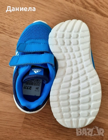 Детски маратонки Adidas, размер 21, нови, снимка 6 - Детски маратонки - 53637836