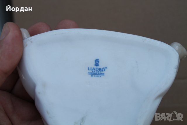 Испанска порцеланова фигурка ''LLardo'' седнал Ангел, снимка 11 - Колекции - 41340871