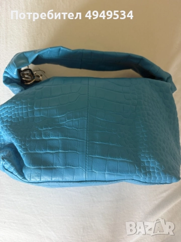 Furla синя чанта (чисто нова), снимка 2 - Чанти - 56075133