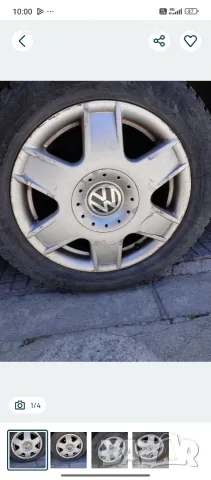 джанти 16 с всесезонни гуми за VW golf 4, Bora , снимка 4 - Гуми и джанти - 56220100