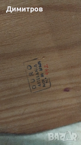 Авторска  испанска скулптура, снимка 6 - Антикварни и старинни предмети - 53774287