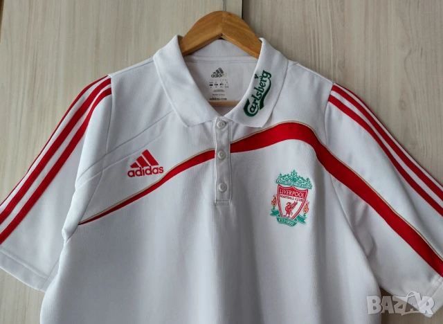 Liverpool / Adidas - мъжка тениска на Ливърпул XL, снимка 2 - Тениски - 50702515