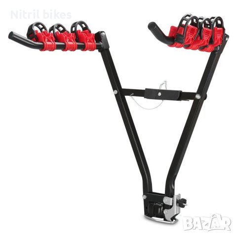 СТОЙКА ЗА ВЕЛОСИПЕД ТРОЙНА,ЗА ТЕГЛИЧ -1804, снимка 2 - Аксесоари и консумативи - 36218900
