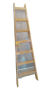 Дървена стълба подсилена с метални шпилки МОДЕЛ 2024 Височина 222 см / 7 стъпала , снимка 1