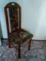 Продавам дървен стол с тапицерия, снимка 8