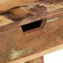 vidaXL Бюро, регенерирано дърво масив, снимка 7