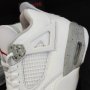 Nike Air Jordan 4 Retro White Oreo Нови Оригинални Обувки Размер 41 Номер Бели , снимка 3