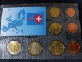 Пробен Евро сет - Швейцария 2003 , 8 монети, снимка 2