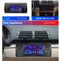 7-инчова мултимедия за BMW 5 Series E39 (1996–2002) – Android Carplay, снимка 4