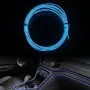 Синя интериорна LED лента 1 метър 12V, снимка 3