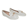 Дамски летни обувки тип пантофки бяло, снимка 1