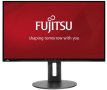 Mонитор 27" QHD Fujitsu B27-9 TS (2560 x 1440) Ultra Narrow 5-in-1 stand Matt black, DP, HDMI, DVI, снимка 1 - Монитори - 41683923