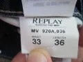 REPLAY нови, с етикет сини мъжки дънки размер 33., снимка 5