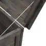 vidaXL Градинска ракла антрацит 99x49,5x58,5 см чам масив, снимка 7