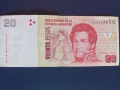 20 песо Аржентина 2000г, снимка 1