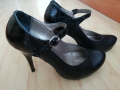 Официални черни обувки, снимка 1 - Дамски елегантни обувки - 44713084